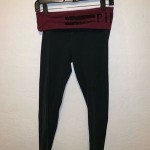 Pink Victoria’s Secret leggings